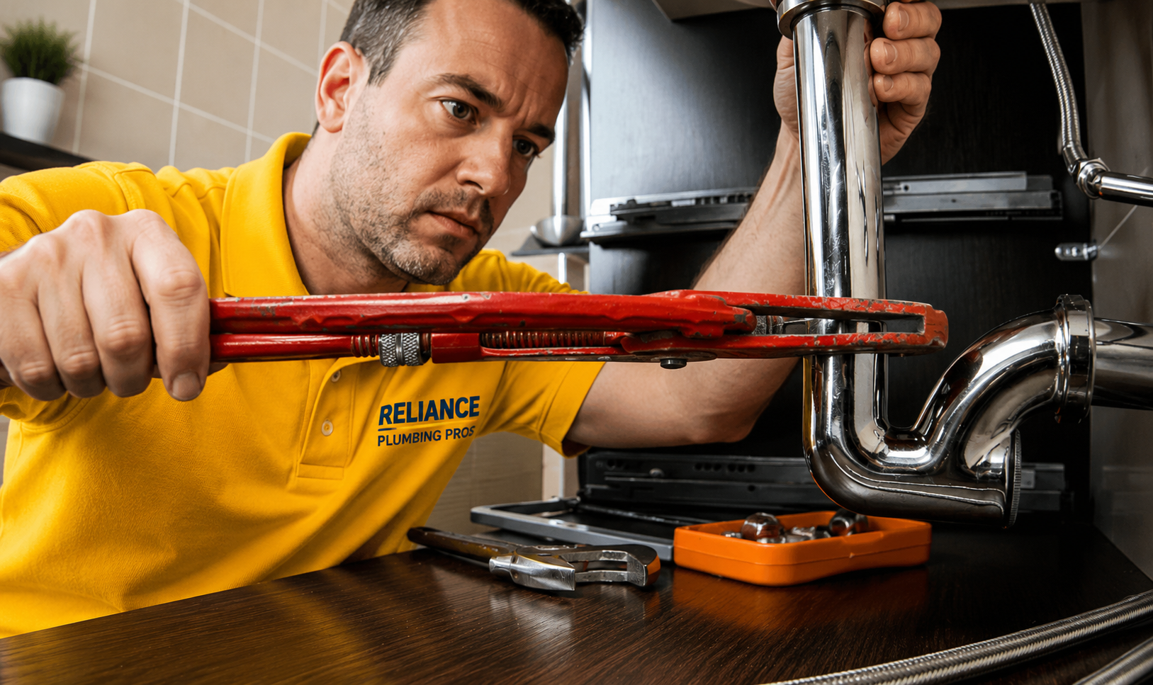 Reliance Plumbing Professional Repairing Pipe HVAC Jobs currently available at Five Star Energy Solutions