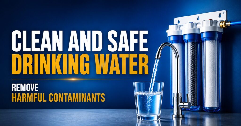 Whole-house water filtration system installation in Port St. Lucie FL And The Treasure Coast