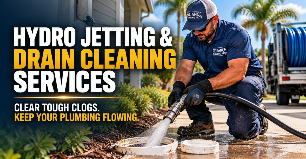 Hydro Jetting Drain Cleaning Services